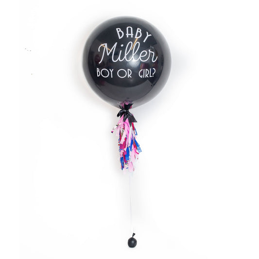 Gender Reveal Jumbo Balloon Local Pickup